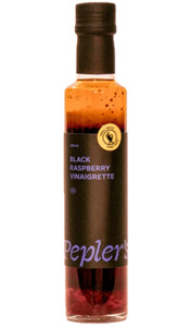 Vinegars Dressings: Peplers Black Raspberry Vinaigrette 250ml