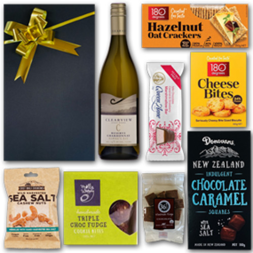 Gift Basket: $105 White Wine Gift Box