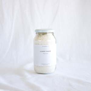The Minimal Co: Plant and Mineral Based Laundry Powder - Fresh Linen Scent moo