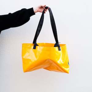 Products: Upcycled Vinyl Carry Bag - Medium