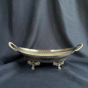 Sabine Footed Silver Bowl