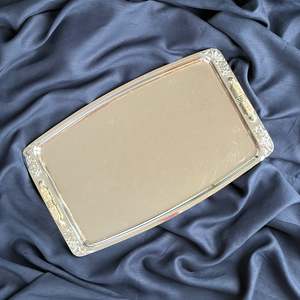 The Minimal Studio: Maren Rectangular Silver Tray