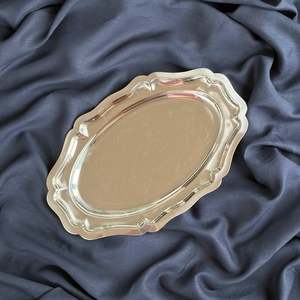 The Minimal Studio: Astrid Oval Silver Tray