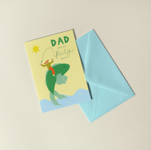 Reely Great Fishing Dad Card