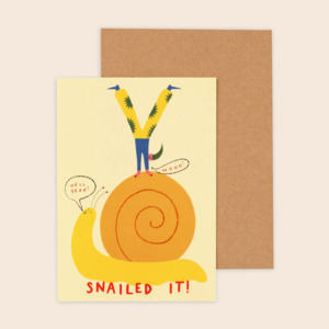Latest Arrivals: Snailed It! Achievement Card