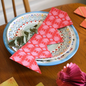 Pink Paper Crowns