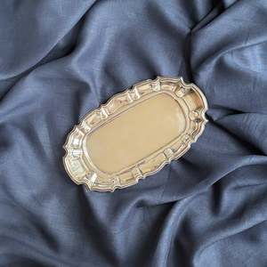 The Silver Collection: Ingrid Scalloped Silver Tray