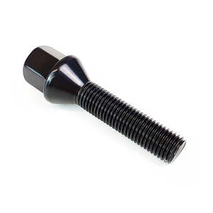 Wheel Bolts: BMW Extended Wheel Bolts - M14X1.25 Black Late Model BMW Mini F10 F20 F30 F40 G30 X6