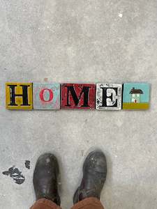 Words: Home ceramic tiles