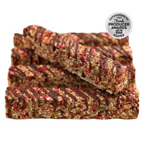 Vitality Bars: Raspberry Choc Drizzle Vitality Bar - 5 pack