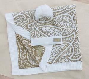 Knit Blankets: Organic Knit Blanket Set