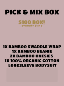 Pick Mix 3 Boxes To Choose From: PICK & MIX $100 BOX NO FREE PILLOW FOR THE $100 DEAL NO DISCOUNT CODES TO BE USE IF YOU DO YOU WILL BE REFUNDED