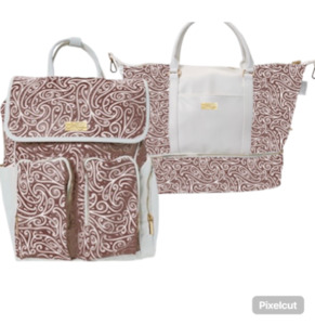 Bag Sets: Chocolate Brown Design Bag Set PREORDER