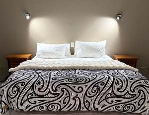 Adult Faux Fur Black Blanket and 2 pillowcases  WINTER PREORDER