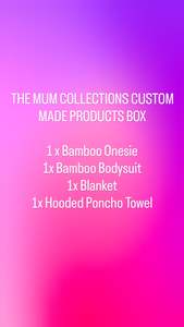 The Mum Collections Custom $89 Box Due Mid April 15th to 22nd