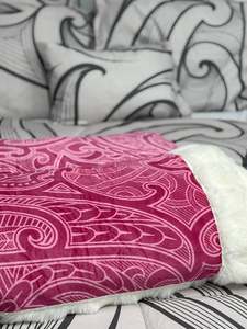 Baby Blankets: Kids faux fur Blanket & Pillowcase (the background blanket and pillows are not included)
