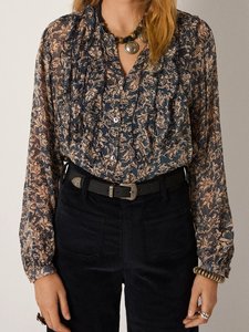 Tops: Corina Blouse – Blue Lion