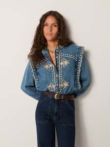 Narciso Blouse – Light Blue Denim