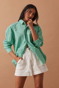 Bottoms: Weekender Short – Fresh Ecru