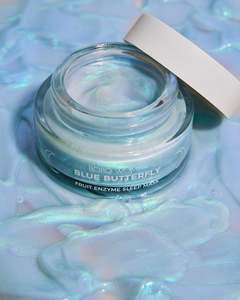 Beauty: Blue Butterfly Enzyme Sleep Mask