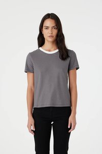 Ivy Tee in Charcoal