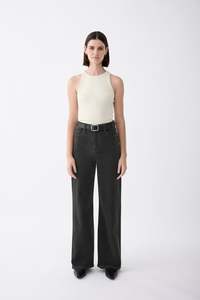 Denim: Ellie High Wide Jean – Courage