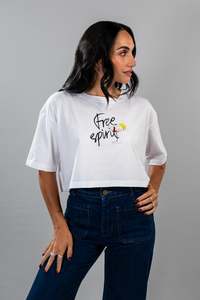 Free Spirit – Crop Tee