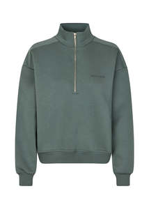 Tia MD T Neck Sweater – Balsam Green