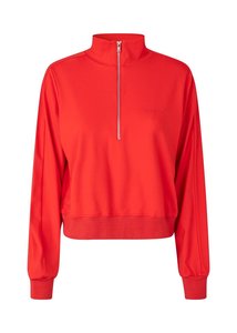 Lounge And Sleepwear: Marietta MD T-neck Sweater – Fire Red