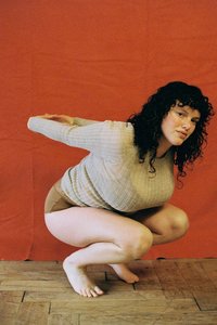 Merino Tulle Crew – Oatmeal