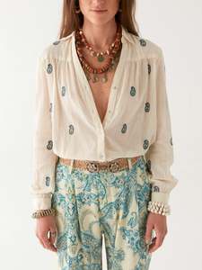 Maison Hotel: Dylan Blouse – Cachemira Ivory