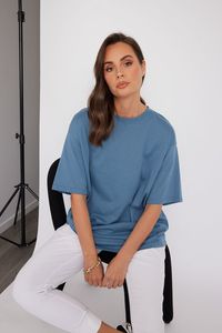 Nix T-Shirt – Dusty Blue