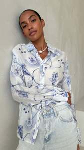 Charli: Maxine Shirt – Blue
