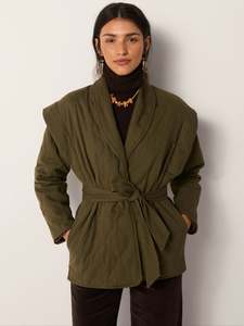 Lucille Jacket – Olive Bloom