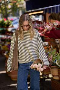 Beau Long Sleeve Slouchy Tee
