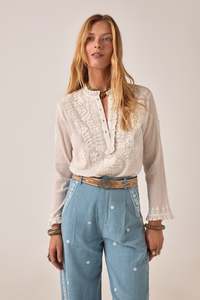 Gabriela Blouse – Bilbao Off White