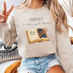 Leaving Reality Entering Fiction Sweatshirt