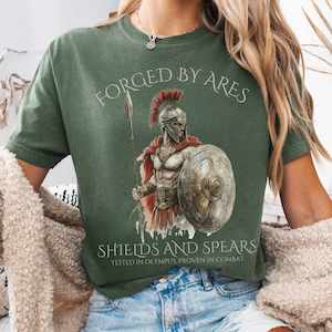 Black Friday New Product Drop: Forged By Ares Shields And Spears Tee