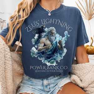 Black Friday New Product Drop: Zeus' Lightning Power Bank Co. Tee