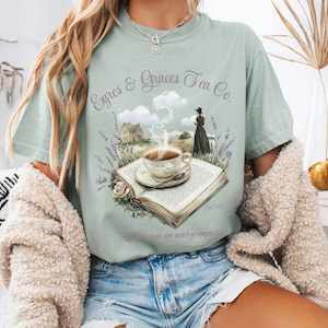 Bronte Austen Collection Literary Inspired Apparel For Book Lovers: Eyres & Graces Tea Co Jane Eyre Shirt