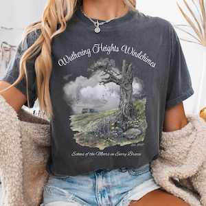 Bronte Austen Collection Literary Inspired Apparel For Book Lovers: Wuthering Heights Windchimes Tee