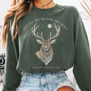 All the Woods Are Alive With Watchful Eyes Tee