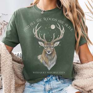 All the Woods Are Alive With Watchful Eyes Tee