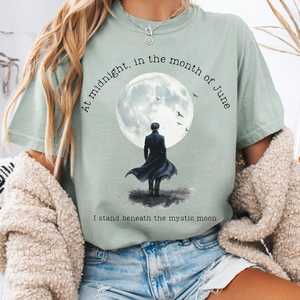Shirts Only: Beneath The Mystic Moon Edgar Allan Poe Tee