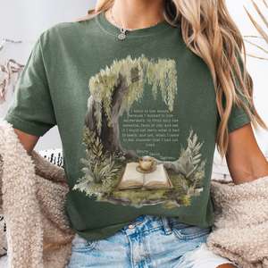 I Went to the Woods Henry David Thoreau Tee