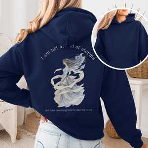 I Am Not Afraid of Storms Little Women Hoodie