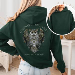 Guardian of Lost Souls Mythic Owl Hoodie