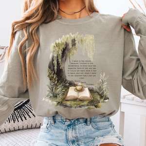 I Went to the Woods Henry David Thoreau Long Sleeve Tee