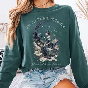 It's the Dark That Teaches the Stars to Shine Poe Inspired Long Sleeve