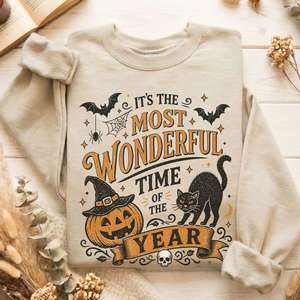 Sweatshirts Only: It's the Most Wonderful Time Halloween Sweatshirt